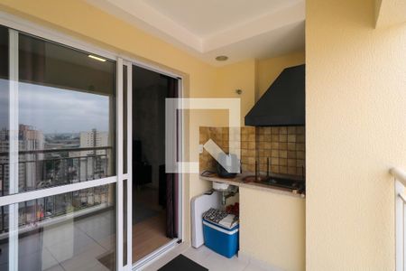 Varanda Gourmet de apartamento à venda com 2 quartos, 70m² em Fundação, São Caetano do Sul