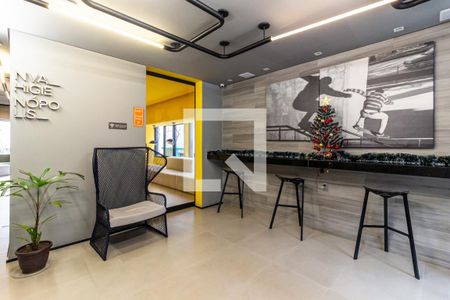 Hall de Entrada de kitnet/studio à venda com 1 quarto, 15m² em Campos Elíseos, São Paulo
