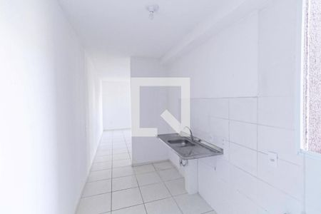Cozinha e Área de Serviço de apartamento para alugar com 2 quartos, 45m² em Pedra Azul, Contagem