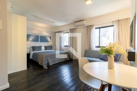 Studio de kitnet/studio para alugar com 1 quarto, 34m² em Indianópolis, São Paulo