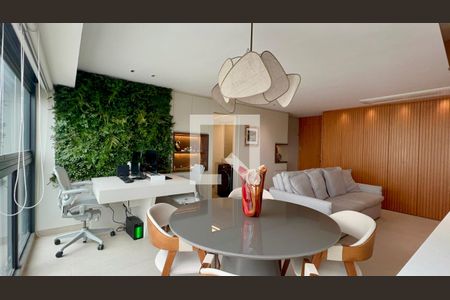 Varanda da Sala de apartamento à venda com 1 quarto, 70m² em Pinheiros, São Paulo