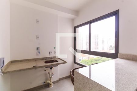 Sala/Cozinha de kitnet/studio para alugar com 1 quarto, 29m² em Alto da Mooca, São Paulo