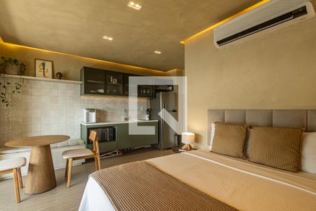 Studio de kitnet/studio para alugar com 1 quarto, 35m² em Indianópolis, São Paulo