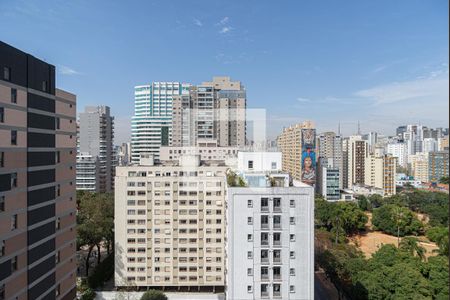 Vista da Varanda de apartamento para alugar com 1 quarto, 36m² em Consolação, São Paulo