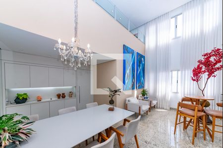 Sala 1 de apartamento à venda com 3 quartos, 196m² em Buritis, Belo Horizonte