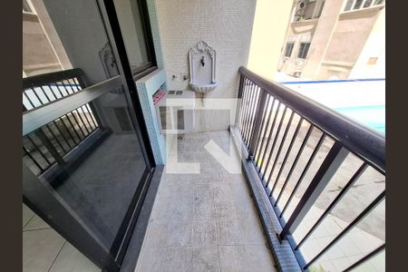 Varanda de apartamento à venda com 2 quartos, 72m² em Flamengo, Rio de Janeiro