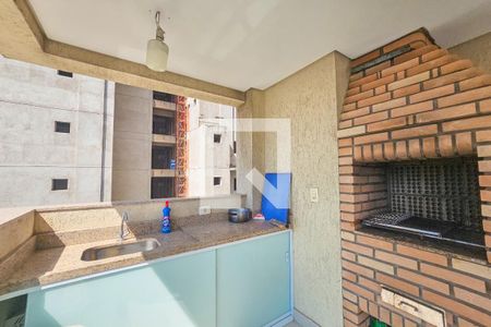 Varanda da Sala de apartamento para alugar com 3 quartos, 120m² em Balneario Guarujá, Guarujá