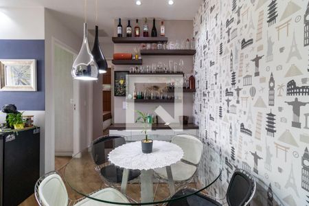 Sala de Jantar de apartamento à venda com 2 quartos, 53m² em Barra Funda, São Paulo
