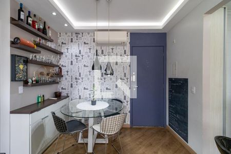 Sala de Jantar de apartamento à venda com 2 quartos, 53m² em Barra Funda, São Paulo