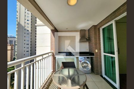 Varanda de apartamento à venda com 1 quarto, 44m² em Vila Olímpia, São Paulo