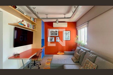 Sala/Cozinha de apartamento à venda com 1 quarto, 60m² em Pinheiros, São Paulo