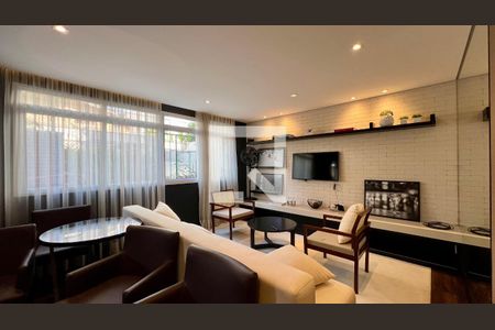 Lounge de apartamento para alugar com 1 quarto, 60m² em Pinheiros, São Paulo