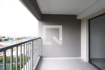 Sacada da Sala/Cozinha de apartamento à venda com 2 quartos, 50m² em Penha de França, São Paulo