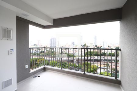 Sacada da Sala/Cozinha de apartamento à venda com 2 quartos, 50m² em Penha de França, São Paulo