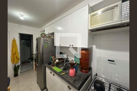 Sala/Cozinha de apartamento à venda com 2 quartos, 34m² em Barra Funda, São Paulo
