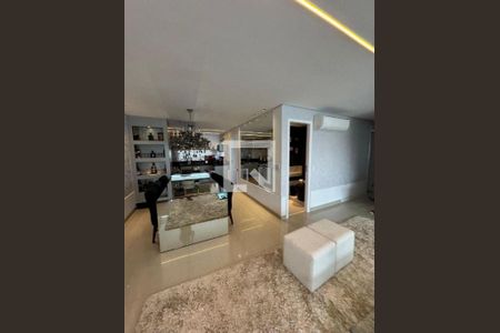 Sala de apartamento à venda com 3 quartos, 122m² em Tatuapé, São Paulo