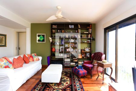 Sala 2 de apartamento para alugar com 3 quartos, 180m² em Vila Suzana, São Paulo