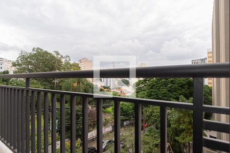 Varanda do Quarto de kitnet/studio para alugar com 1 quarto, 43m² em Bela Vista, São Paulo