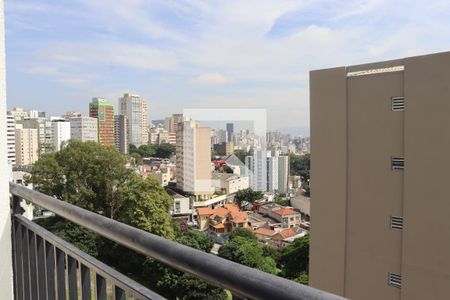 Varanda e Vista de kitnet/studio para alugar com 1 quarto, 39m² em Bela Vista, São Paulo