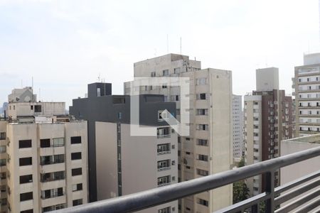 Varanda e Vista de kitnet/studio para alugar com 1 quarto, 39m² em Bela Vista, São Paulo
