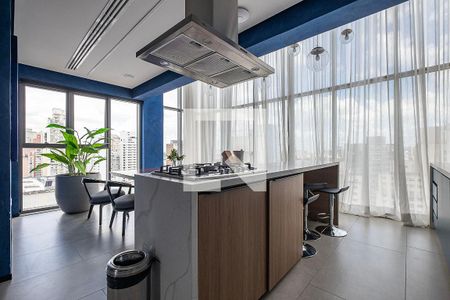 Espaço Gourmet de kitnet/studio para alugar com 1 quarto, 23m² em Jardim Paulista, São Paulo