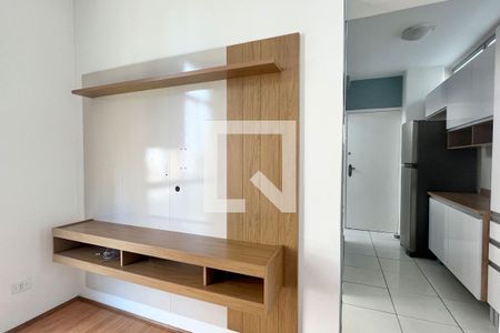 Sala de apartamento para alugar com 1 quarto, 46m² em Boqueirão, Santos