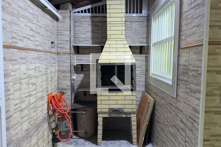 Churrasqueira de casa para alugar com 2 quartos, 59m² em Vila Antartica, Praia Grande