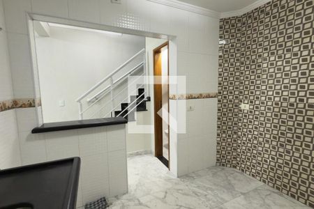 Cozinha de casa para alugar com 2 quartos, 59m² em Vila Antartica, Praia Grande