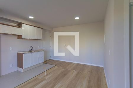 Sala/Cozinha de apartamento para alugar com 2 quartos, 48m² em Centro, Canoas