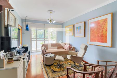 Sala de apartamento à venda com 2 quartos, 96m² em Campo Belo, São Paulo