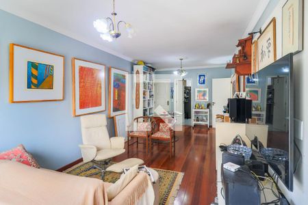 Sala de apartamento à venda com 2 quartos, 96m² em Campo Belo, São Paulo