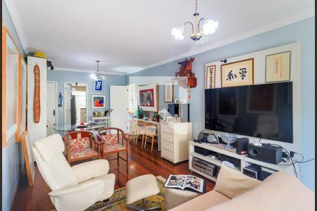 Sala de apartamento à venda com 2 quartos, 96m² em Campo Belo, São Paulo