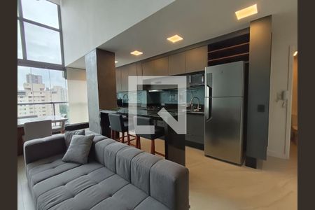 Sala/Cozinha de apartamento à venda com 2 quartos, 96m² em Vila Clementino, São Paulo