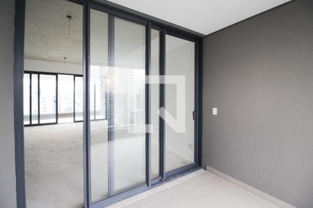 Varanda da Sala de apartamento à venda com 3 quartos, 143m² em Vila Olímpia, São Paulo