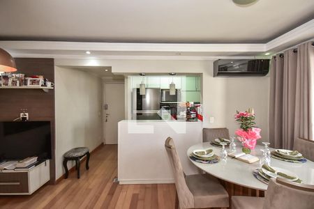 Sala de apartamento à venda com 2 quartos, 56m² em Vila Sonia do Taboao, Taboão da Serra