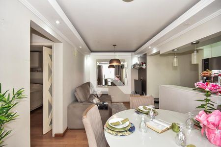 Sala de apartamento à venda com 2 quartos, 56m² em Vila Sonia do Taboao, Taboão da Serra