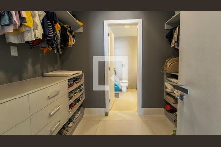 Closet da Suíte 1 de casa de condomínio à venda com 5 quartos, 300m² em Recreio dos Bandeirantes, Rio de Janeiro