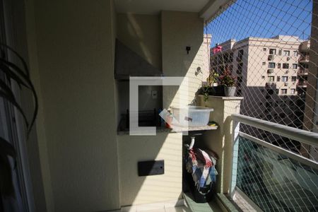 Varanda da Sala de apartamento à venda com 3 quartos, 77m² em Freguesia (jacarepaguá), Rio de Janeiro