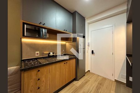 Sala/Cozinha de apartamento à venda com 1 quarto, 24m² em Pompeia, São Paulo