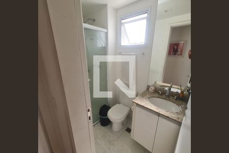 Banheiro da Suíte de apartamento à venda com 3 quartos, 107m² em Vila Andrade, São Paulo