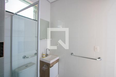 Suíte do quarto 5 de casa para alugar com 5 quartos, 210m² em Vila Assunção, Santo André