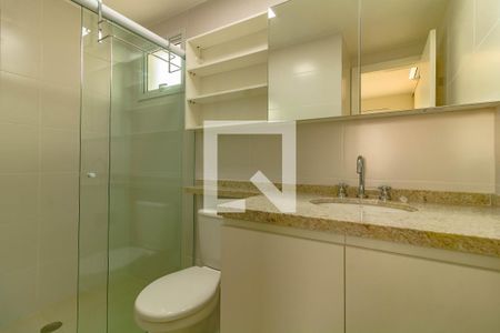 Banheiro da Suíte de apartamento para alugar com 2 quartos, 65m² em Vila Alexandria, São Paulo