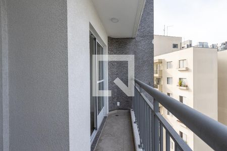 Varanda da Sala de apartamento à venda com 2 quartos, 40m² em Boaçava, São Paulo
