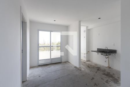 Sala/Cozinha de apartamento à venda com 1 quarto, 40m² em Boaçava, São Paulo