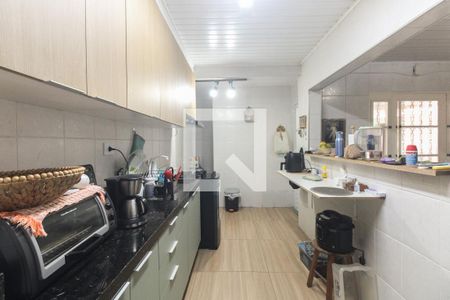 Cozinha de casa para alugar com 1 quarto, 64m² em Vila Carrão, São Paulo