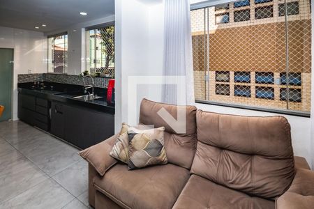 Sala de apartamento à venda com 3 quartos, 180m² em Dona Clara, Belo Horizonte