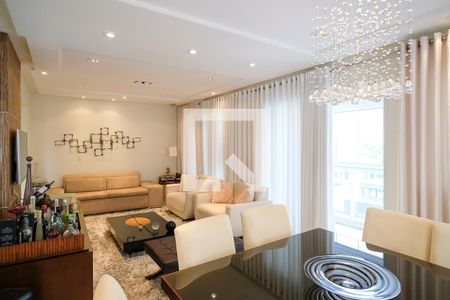 Sala 1 de apartamento para alugar com 3 quartos, 184m² em Santa Paula, São Caetano do Sul