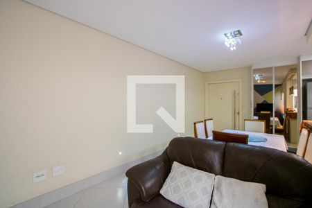 Sala de apartamento à venda com 3 quartos, 80m² em Campestre, Santo André