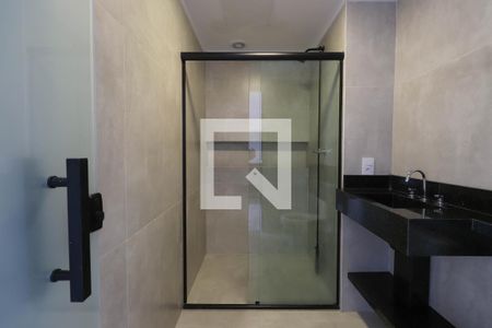 Banheiro de kitnet/studio à venda com 1 quarto, 27m² em Vila Aricanduva, São Paulo