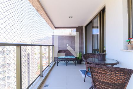 Varanda da Sala de apartamento para alugar com 4 quartos, 157m² em Cachambi, Rio de Janeiro